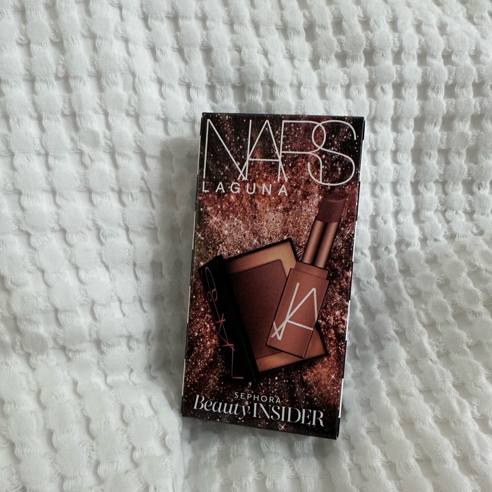 NARS BRONZER AND LIPSTICK
